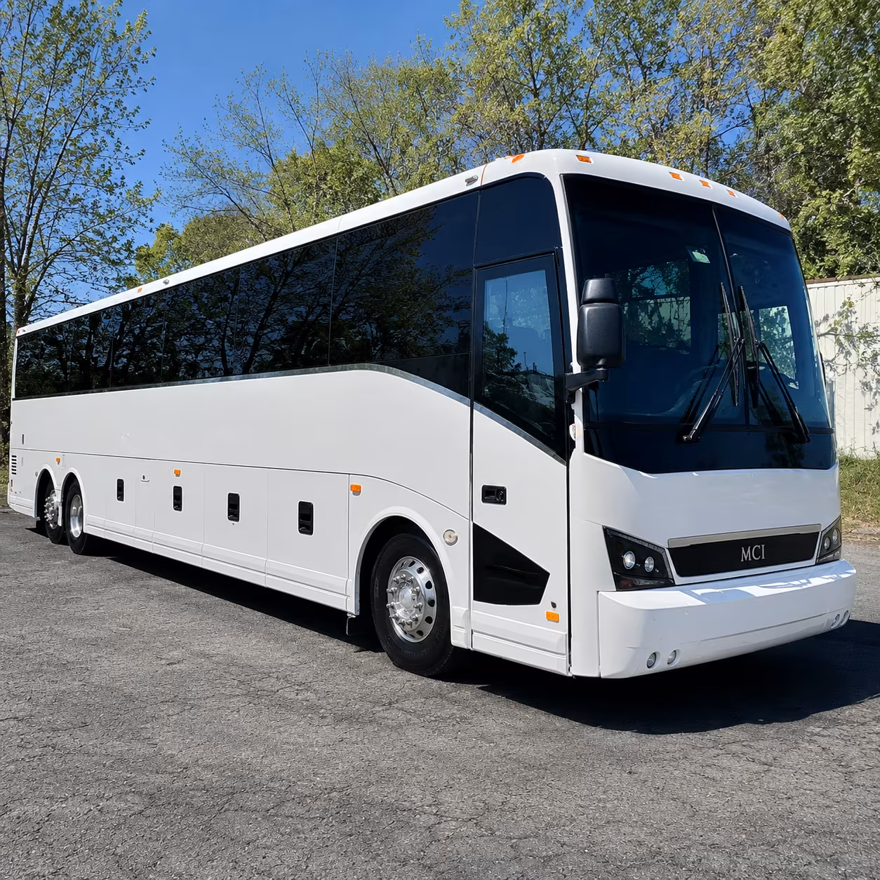 charter bus pickup and drop off for arriving groups at slc